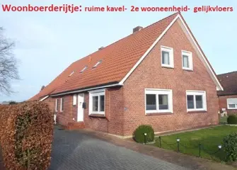 Verbouwd woonboerderijtje, ook gelijkvloers, 2e wooneenheid