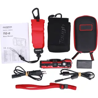 Tweedehands Olympus TG-6 Rood CM2911