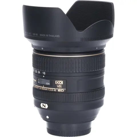 Tweedehands Nikon AF-S 16-80mm f/2.8-4.0 ED VR DX CM2950