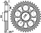ACHTER REMSCHIJF Ducati 848 2010 - 2010 / 1995 - 2002 /