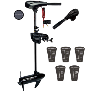 Fluistermotor 40 62 68 86 100 Elektrische Buitenboordmotor 12V of 24V | Stil & Krachtig