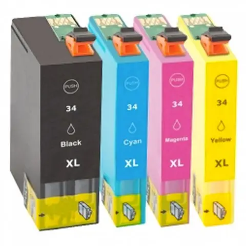 Huismerk Epson cartridges T34XL (T3476) Set