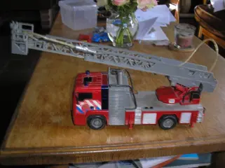 Brandweer auto - met licht en sirene