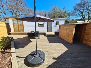 Gezellig chalet aan de rand van De Koog