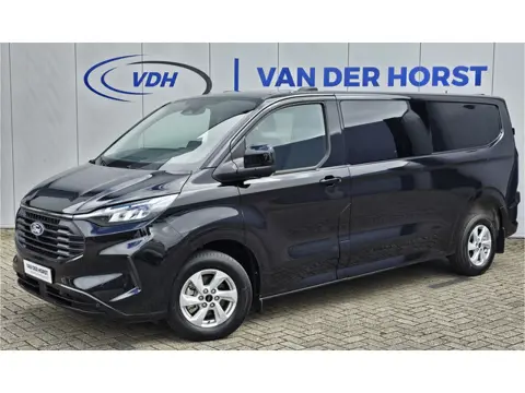 Ford Transit Custom 320 2.0-136pk TDCI L2H1 Limited dubbele cabine 6-zits. De NIEUWE Ford Transit Cu