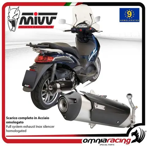 UITLAAT Piaggio Beverly 500 2003 - 2007