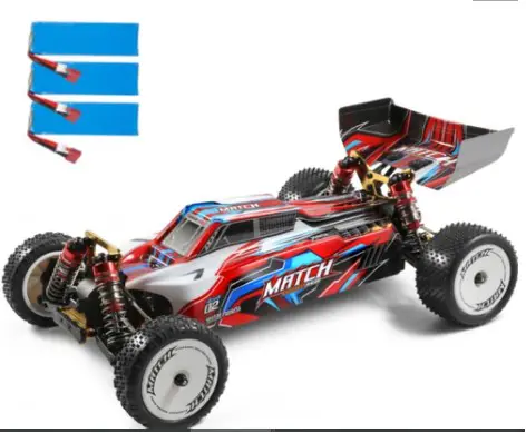Wltoys 104001 1/10 2.4G 4WD 45km/h - Three Batteries