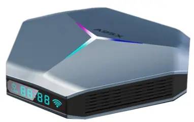 A95X F4 Android 10 Amlogic S905X4 4GB/128GB TV BOX RGB Light
