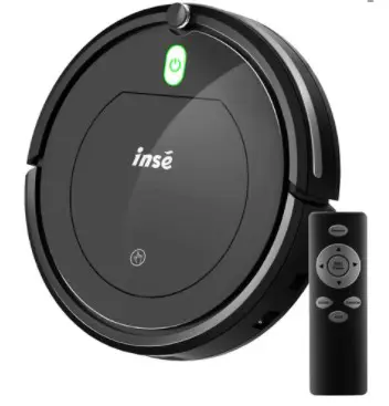 INSE E3 Robot Vacuum Cleaner 1000Pa Suction 3 Cleaning