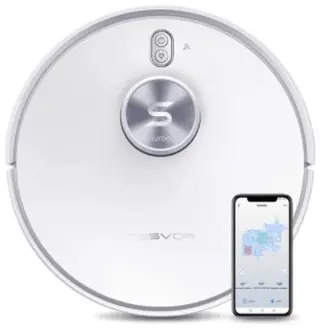 Tesvor S6 Turbo Robot Vacuum Cleaner 2 in 1 Vacuuming