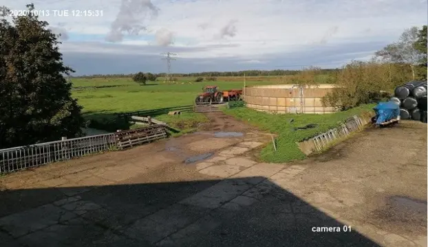 Uw stal dieren en machines altijd in het zicht