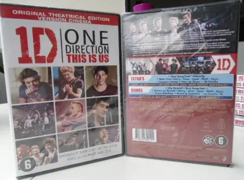 One Direction NIEUWE DVD 8712609604511