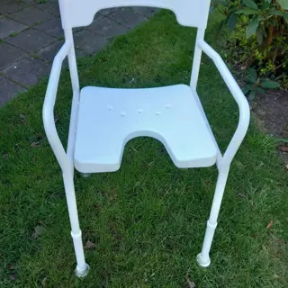 douchestoel met rugleuning,