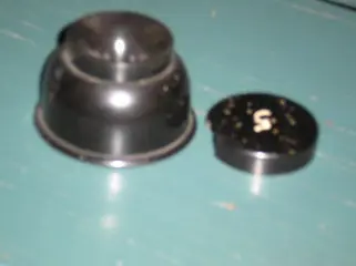 INKTPOT zwart bakeliet, i.p.st