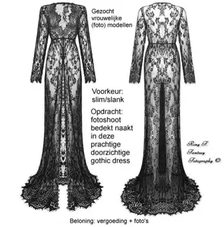 Gezocht: Fotograaf op zoek naar vrouwelijke (naakt)modellen