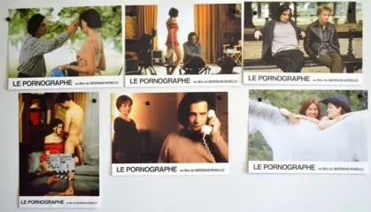LE PORNOGRAPHE lobbycard set.