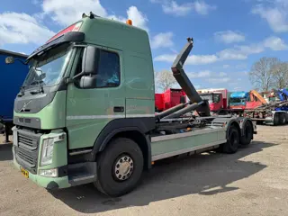 Volvo FM 410 6X2 EURO 6 VDL 20 T HOOK LIFTING AXLE