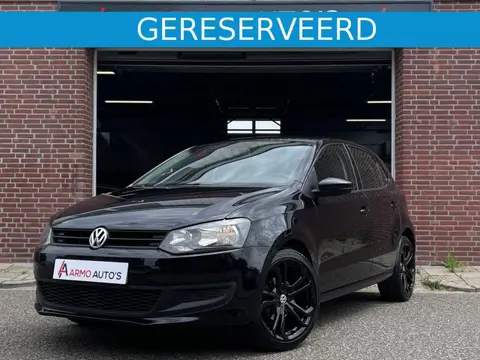 Volkswagen Polo 1.2 Easyline | Airco | Black on Black | Rijklaar