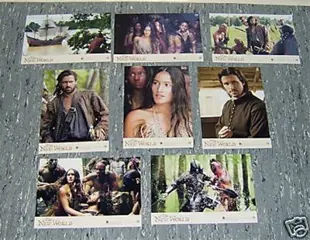 THE NEW WORLD lobbycard set.