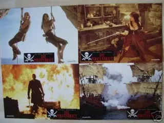 CUTTHROAT ISLAND lobbycard set.