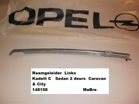 Raamgeleider Kadett C links 148158