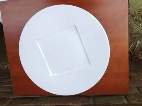 Borden - wit - horeca - afmeting: 32 x 32