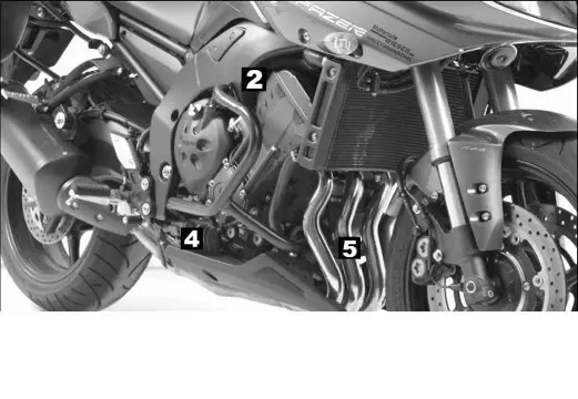 VALBEUGEL Yamaha FZ8 2010 - 2015