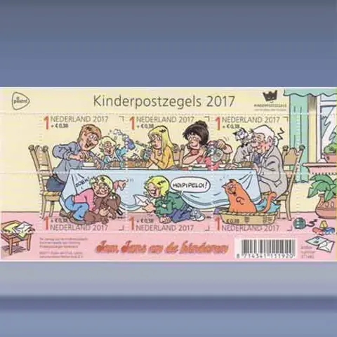 Kinderpostzegels velletje (2017)
