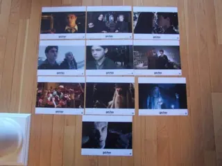 HARRY POTTER and the HALF - BLOOD PRINCE lobbycard set.