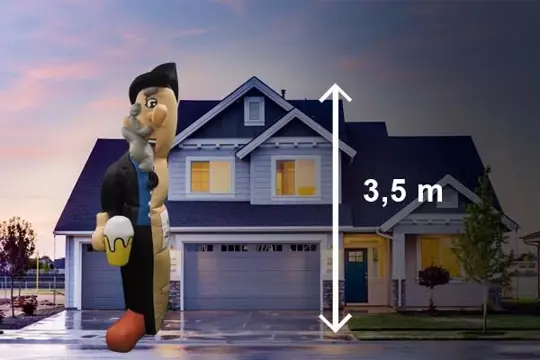 Halve Abraham Pop te huur, landelijke bezorging mogelijk