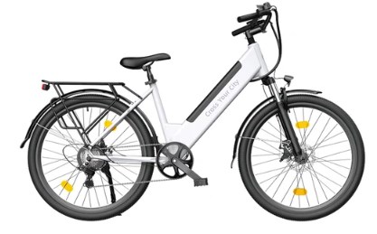 ADO A26S XE 26*1.95'' Step-through Electric Bike 36V 250W
