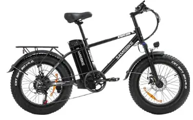 SAMEBIKE XWC05 Electric Mountain Bike 20*4.0 Inch Fat Tire