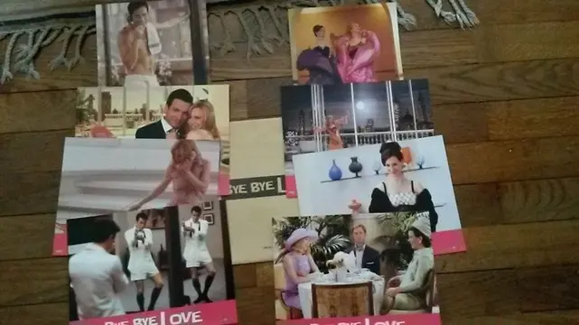 DOWN WITH LOVE lobbycard set.
