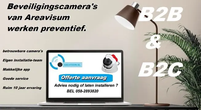 Veiligheid d.m.v. camera's b2b b2c