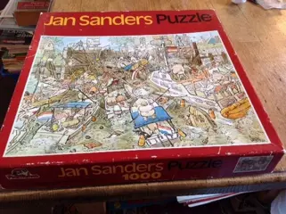 Puzzel jan sanders - 1000 stukjes - compleet???