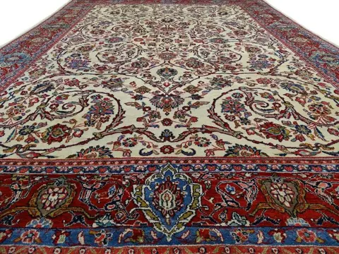 Sarouck - Gereinigd Vloerkleed - 332 cm - 246 cm