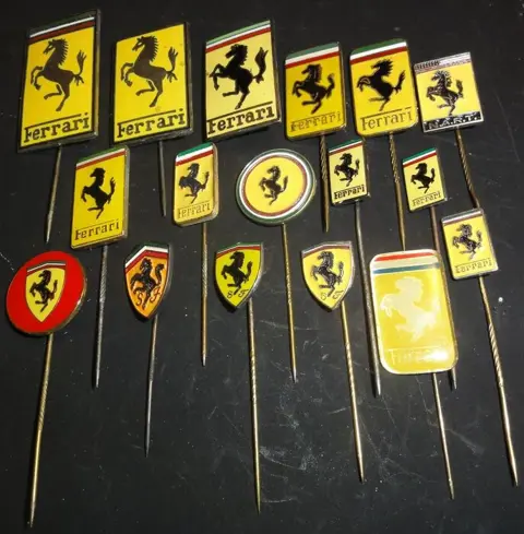 Accessoire - Ferrari 17 Verschillende Zeldzame Oude
