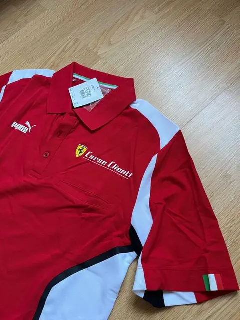 Kleding - Polo Ferrari Corse Clienti M - Ferrari, Puma