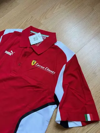 Kleding - Polo Ferrari Corse Clienti M - Ferrari, Puma