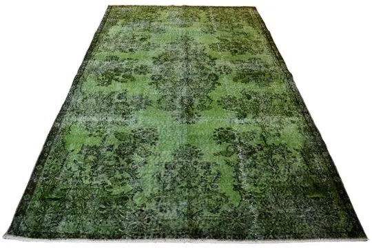 Vintage green - Vloerkleed - 270 cm - 165 cm