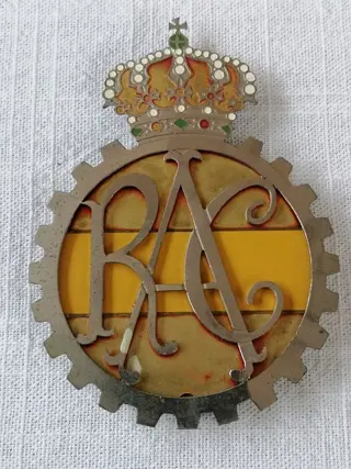 Embleem/mascotte/kenteken - Automovil Club R A C - Auto