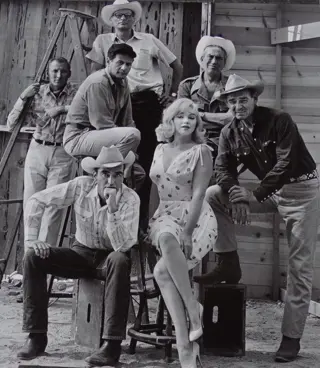 Elliott Erwitt (1928-) - Marilyn Monroe, Clark Gable