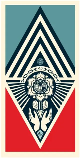 Shepard Fairey (OBEY) (1970) - Cultivate Harmony