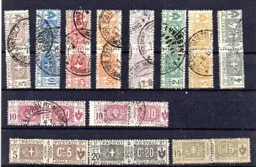 Koninkrijk Italië - Selection of postal parcels