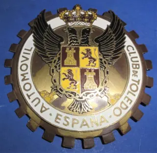 Embleem/mascotte/kenteken - Automovil Club de Toledo Badge