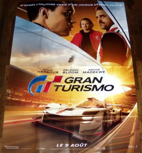 GRAN TURISMO FRANSE filmposter.