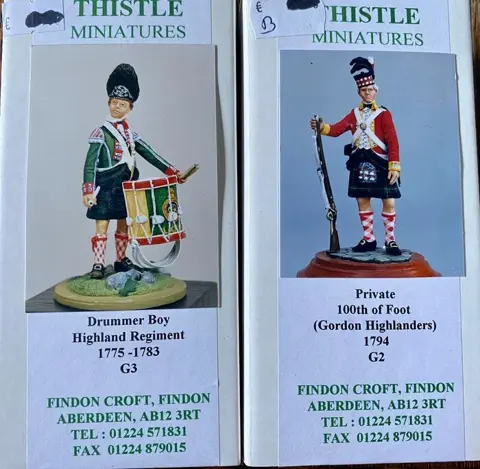 Thistle - Historisch - Figuur/beeld Private 100th of foot