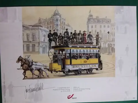 België 2018 - speciaal genummerd herdenkingsblad kunstenaar Jan De Maesschalck - 4866