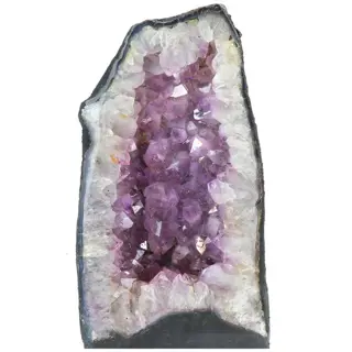 A Kwaliteit - 'Paarse' Amethist - Geode - 37×20×16 cm - 23