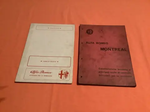 Documentatie - Manuali officina Alfa Romeo Montreal - Alfa